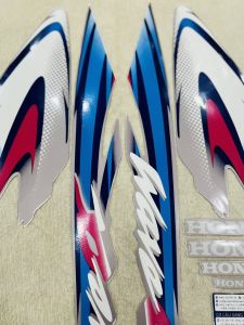 Bộ tem decal dán xe máy Honda Wave a lốc bạc zin thái siêu đẹp