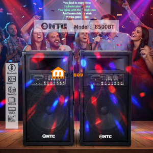 ลำโพงคู่ ซับวูฟเฟอร์ ตั้งพื้น ขายเป็นคู่ ซ้าย-ขวา ขนาด15 นิ้ว 650วัตต์ DSP ไมค์ลอย 13000W NTC รุ่น 85000BT #ร้านมาร์ยอง