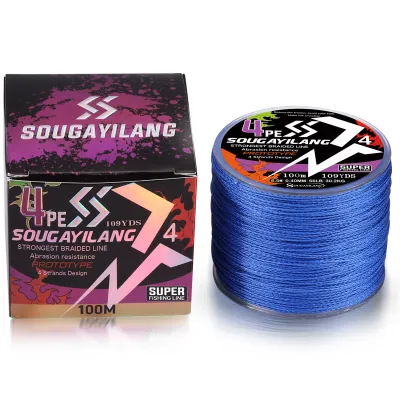 [COD]100M 4 Strands Braided Fishing Line Super Strong PE Fishing Line Multifilament Braided Line