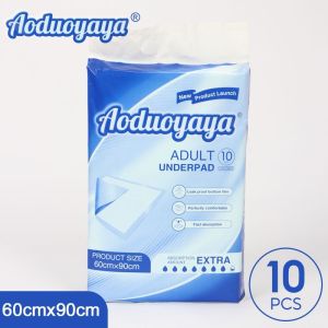 Oldlaiben แผ่นรองซับผู้ใหญ่ แผ่นรองซับ10/20ชิ้น 60x90cm 80×90cm ผู้ใหญ่ แผ่นเสริมซึมซับ ใช้แล้วทิ้ง