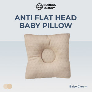Quokka Luxury Baby Pillow Anti Flat Head || Quokka Premium Baby Pillow Hypoallergenic Soft