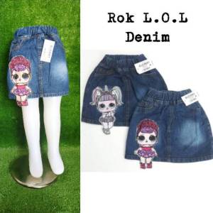 Rok Jeans Anak LED: Desain Modern & Nyaman