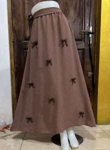 Rok Coquette Pita Korean Style Wanita Crincle Premium Jumbo Mayung Terbaru