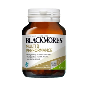 Blackmores Australia Multi B Performance 30 Tablets - B Vitamins - Energy - GMP Approved - FDA Approved