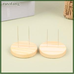 ruyifang Felt Craft Polymer Clay Project Displaying Crochet Amigurumi Stand Display Base