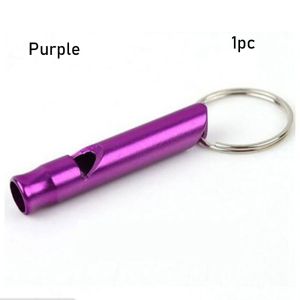 OKKFINE 1/2/5/10pcs 7 Colors with Keyring Outdoor Survival Whistle Emergency Whistles EDC Tools Training Accessories