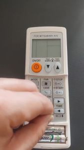 Universal Mitsubishi Aircon Remote Smart A/C Controller All Models Compatible Easy Use Replacement Remote