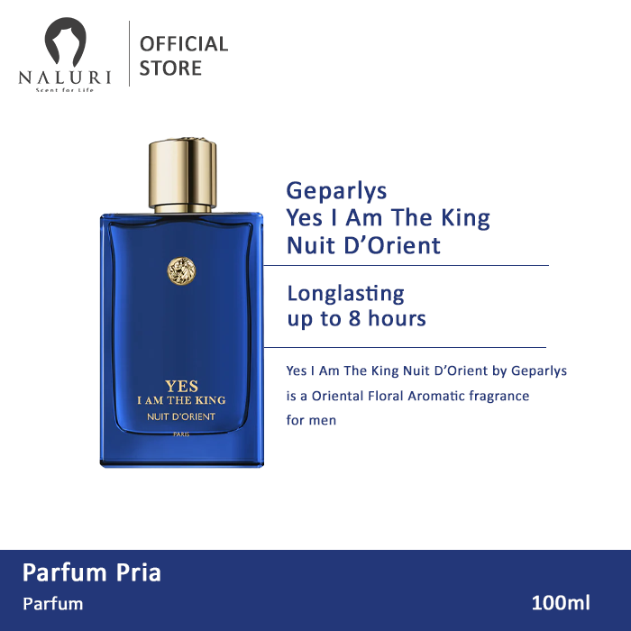 Parfum Geparlys Yes I Am The King Nuit dOrient For Men Parfum