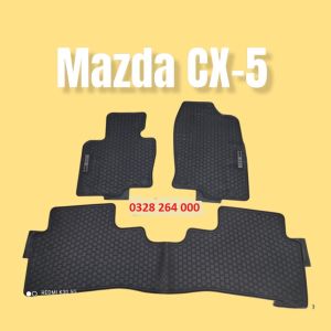 Thảm sàn lót sàn cao su đúc xe Mazda CX5 CX-5 2014 - 2021 2022 2023 Hàng mẫu mới không mùi