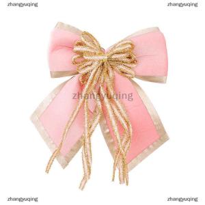 [COD] zhangyuqing Christmas BowLarge Wreaths Bows For Tree Gift Wrapping GarlandChristmas Decoration Holiday Crafts Xmas Tree Ribbon Ornaments