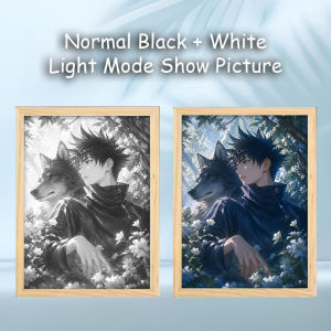 Jujutsu Kaisen JJSKS5 Lighting Photo Frame Bingkai Lampu Anime Hadiah 灯光画 战术回咒