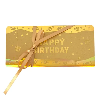 Creative 3D Birthday Cake Red Envelope for Birthday Cash Gift and Lucky Money