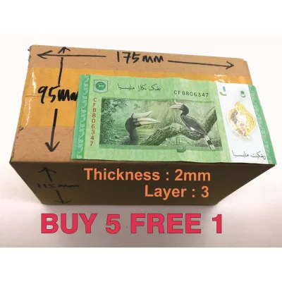 10pcs Carton Box 175x95x115mm Paper Box Packaging Box Packing Parcel Box Kotak Murah Kotak Conner Barang