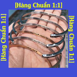 Vòng Tay Cuff DW Ver 1 Khắc Tên - Tặng kèm khắc icon miễn phí - Daniel Wellington