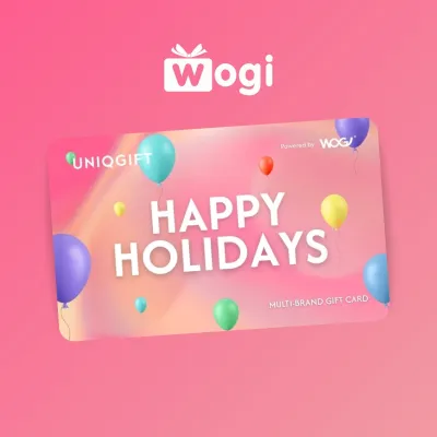 UNIQGIFT MultiBrands Gift Card - Happy Holidays