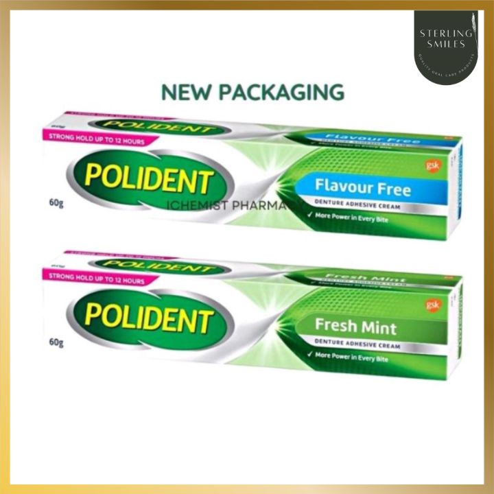 Polident Denture Adhesive Teeth Fixative (Exp Aug 2026) | Lazada