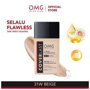 OMG Oh My Glam Coverlast Liquid Foundation 25 ml