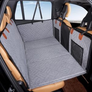 kkmf For CarDog Mat Rear Seat Protector Anti Dirty Pad Dog Travel Essential Bed Mat 9Y3K6