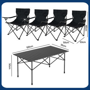 Modern โต๊ะแคมป์ปิ้ง แบบพกพา โต๊ะพับได้ Folding table แบบพกพา กลางแจ้ง ในร่ม แคมป์ปิ้งปิกนิก รับน้ําหนักได้ 150 กก. ติดตั้งเร็ว