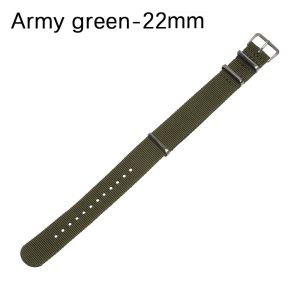 WCYC 18 20 22 mm Fashion Adjustable Women Man Replacement Watch Strap Nylon Weaving Bracelet Loop Watchband