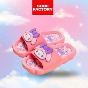 Age 3-10Yrs Girl Kuromi Sandals Slipper Size 24-37 Sandal Selipar Budak Perempuan By Shoe Factory Malaysia