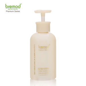 Bremod Premium Hair Keratin Complex Treatment Shampoo Conditioner Sulfate Silicone Free Repair Damage Rebonding Care 350ML BR-X320+BR-H050