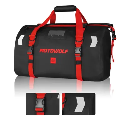 Motowolf MDL0717 Tas Touring Sepeda Motor 66L Anti Air Travel Luggage Motorcycle Bag Waterproof