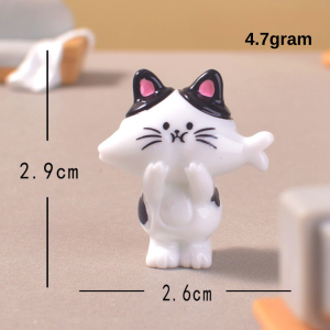 DAKENA - ORNAMEN MINIATUR KUCING PENCURI MULTI MOTIF - Little Thief Kitty