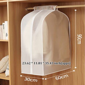 Thickening Type Clothes Dust Cover Garment Dress Clothes Suit Coat Dust Cover Home Storage Bag Pouch Dust Clothes Cover