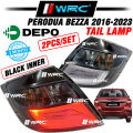 Depo Perodua Bezza 2016 - 2023 Tail Lamp ( 2pcs/set ). 