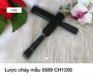 Lược phủi tóc cong QUEEN CHỔI PHỦI TÓC BABER lông mịn không gây đau da cán gỗ chắn chắn đa năng