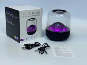 Loa Bluetooth Trong Suốt L17 Có LED 7 Màu Nháy Theo Nhạc - Loa Bass Cực Mạnh Ấm Kết Nối 2 Loa với nhau Công Suất 10W