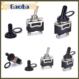 gaoba สวิตช์เปิด ปิด20A 125V สำหรับงานหนัก สวิตช์เปิด ปิด2Pin กันน้ำสำหรับบูต