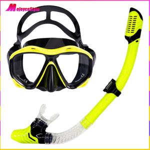 【NEW】 Dry Snorkel Set Anti-Fog Scuba Diving Mask Professional Snorkeling Gear Swim Dive Mask for Snorkeling Scuba Diving