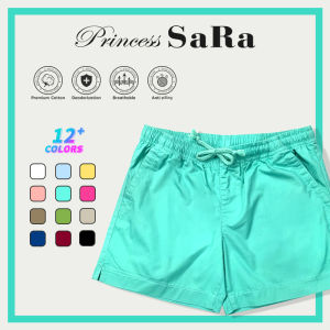 PRINCESS SARA Shorts For Woman Plain Drawsting Short Women Fashion Bottoms 93324