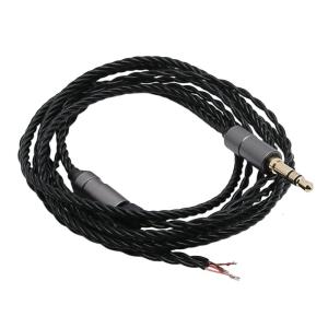 Tự làm cáp tai nghe stereo 3.5mm bán thành phẩm PVC dây đeo tai nghe 120cm để tăng cường âm thanh