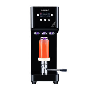 55 caliber fully automatic intelligent sealing machine can sealing machine internet famous milk tea shop fast cup sealing machine