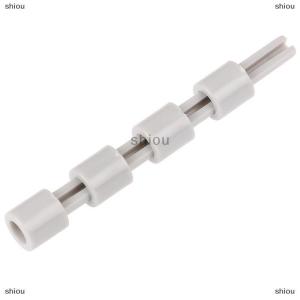 [COD] shiou 2/4pcs Mixer Potentiometer Lengthening Shaft Grey Plastic Extension Shaft