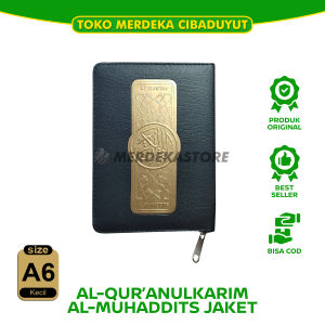 Quran Al-Muhaddits Kecil A6 Jaket Terjemah dan Tajwid Warna | 105 x 148 cm | Alqosbah