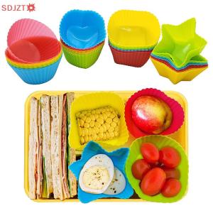 🚚【Local Express Delivery】🚚 4 Pcs Silicone Lunch Box Dividers Bento Bundle Lunch Box Dividers For Kids Lunch Accessories