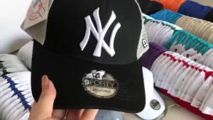 Mlb New Products Los Angeles Net Cap Sun Hat Yankees NY Dodgers LA Baseball Cap Embroidery