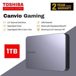Toshiba Canvio Gaming USB 3.2 Portable Hard Drive | 1TB 2TB 4TB