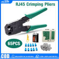 【COD/Original】Network Tool Kit Lan Cable Tester And Crimping Crimper Plier RJ45. 