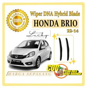 - Luckyvariasi288 - Wiper Hybrid Blade DNA Series Mobil Honda Brio Lama Ukuran 22 14 SEPASANG