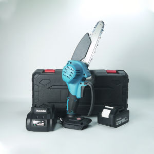 Máy Cưa Xích Makita Cao Cấp Máy Cưa Gỗ Mini Dùng PIN MAKITA 199V Cắt Gỗ Tỉa Cành Cực Bén Động Cơ Lõi Đồng Chạy Êm