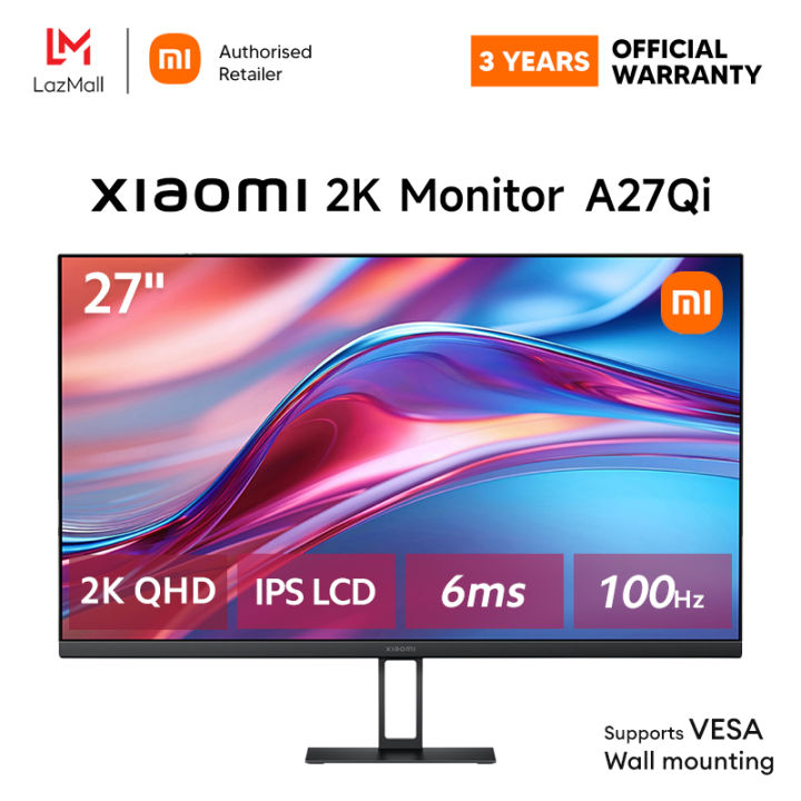 Xiaomi A27Qi 27インチ 2K QHD モニター Xiaomi 2K モニター A27Qi 仕様 - Xiaomi Japan