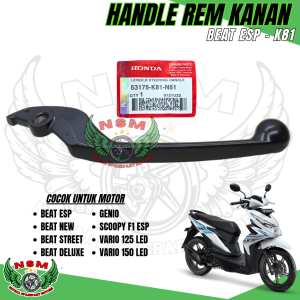 Handel handle rem kanan genio k81 / beat street / vario 150 new / vario 125 new / scoopy f1 new 2021
