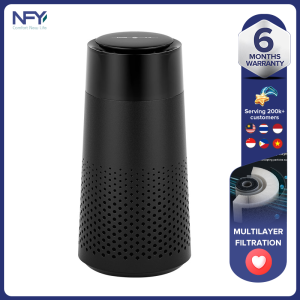 NFY New USB Car Air Purifier Portable Smoke and Dust Purifier for Home/Office Desktop Negative Ion Running Horse Lamp