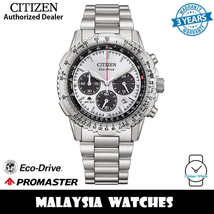 61a Citizen Navihawk Silver Citizen CA4660-61A Navihawk Watch