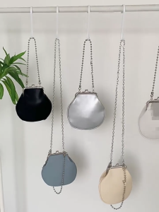 Sophisticated Ladies Small Shoulder Bag With Beads Detailing PU Leather Evening Purse Multi Occasion Versatile Accessory